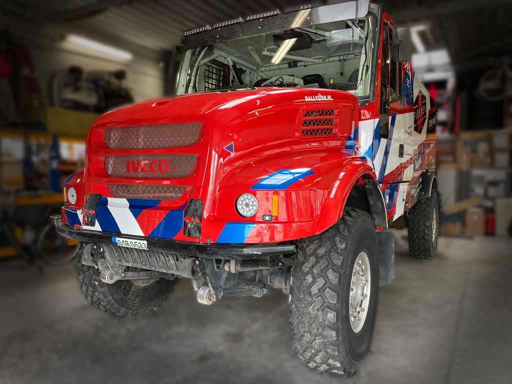 Rallysign Woerden Firemen Dakar Team voertuigbelettering
